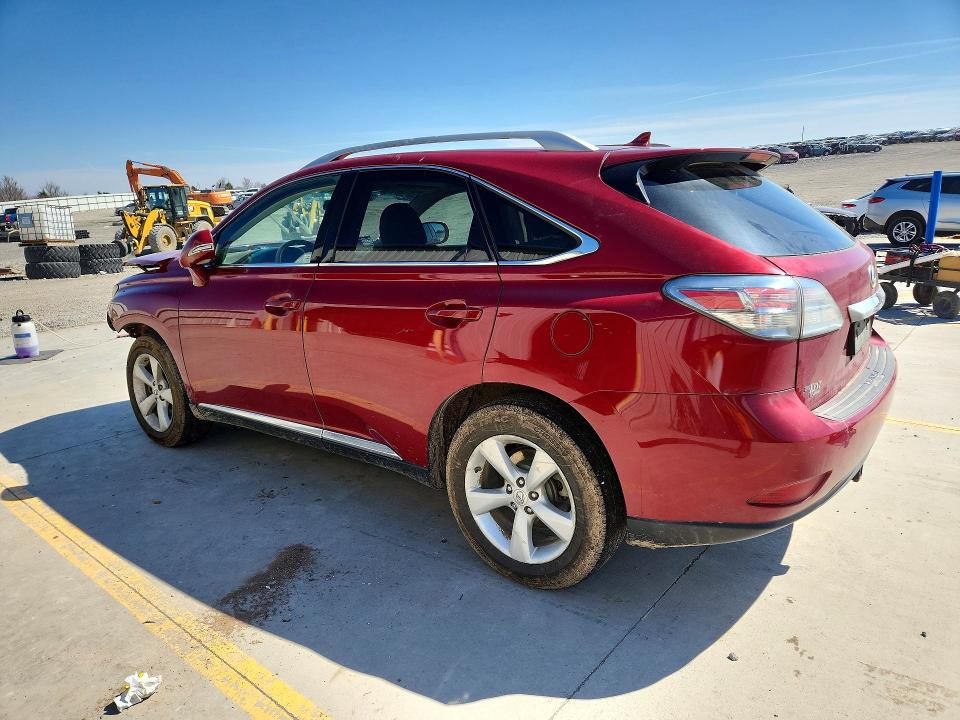Aukcja sprzedaży 2012 Lexus Rx 350, vin: 2T2BK1BA6CC151395, numer aukcji: 46850136