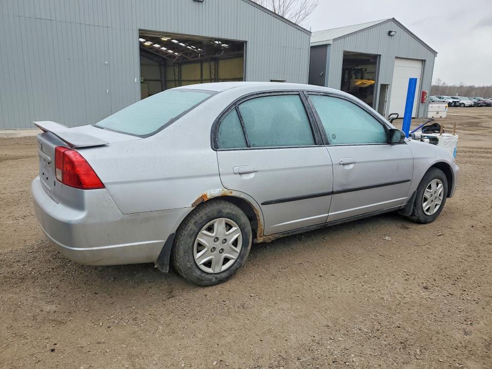 45731796 :رقم المزاد ، 2HGES16483H943268 vin ، 2003 Honda Civic Dx-g 4dr مزاد بيع