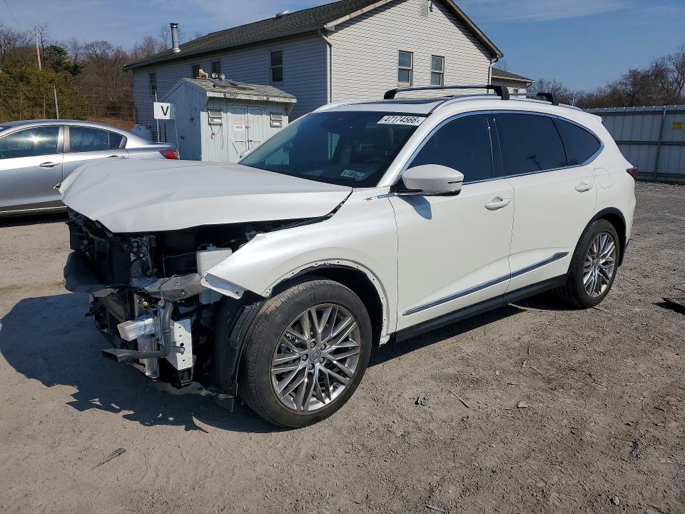 2022 Acura Mdx მანქანა იყიდება აუქციონზე, vin: 5J8YE1H86NL006557, აუქციონის ნომერი: 47174566
