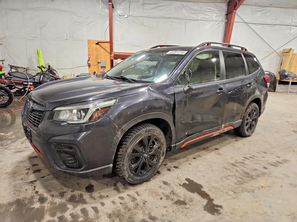2019 Subaru Forester მანქანა იყიდება აუქციონზე, vin: JF2SKAKCXKH447537, აუქციონის ნომერი: 45591216