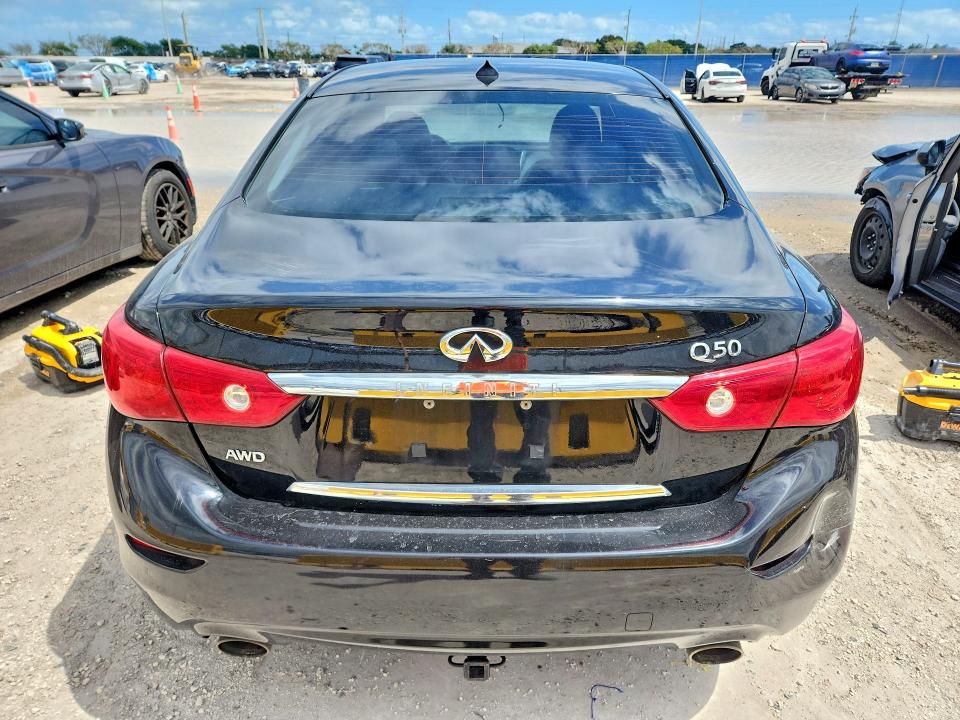 Продаж на аукціоні авто 2014 Infiniti Q50, vin: JN1BV7AR3EM689180, номер лоту: 46995806