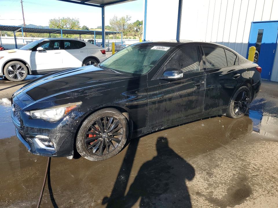46171776 :رقم المزاد ، JN1EV7AP8JM351134 vin ، 2018 Infiniti Q50 مزاد بيع