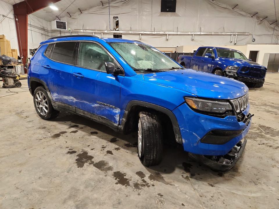 2022 Jeep Compass მანქანა იყიდება აუქციონზე, vin: 3C4NJDFB1NT169800, აუქციონის ნომერი: 41702756