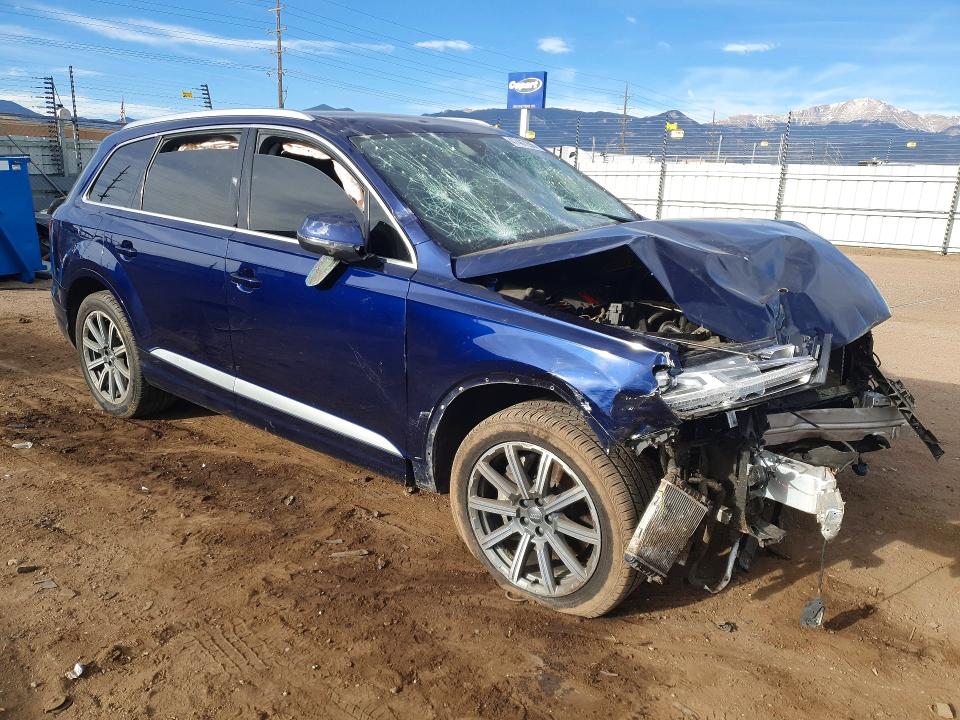 47467296 :رقم المزاد ، WA1LAAF78KD028669 vin ، 2019 Audi Q7 مزاد بيع