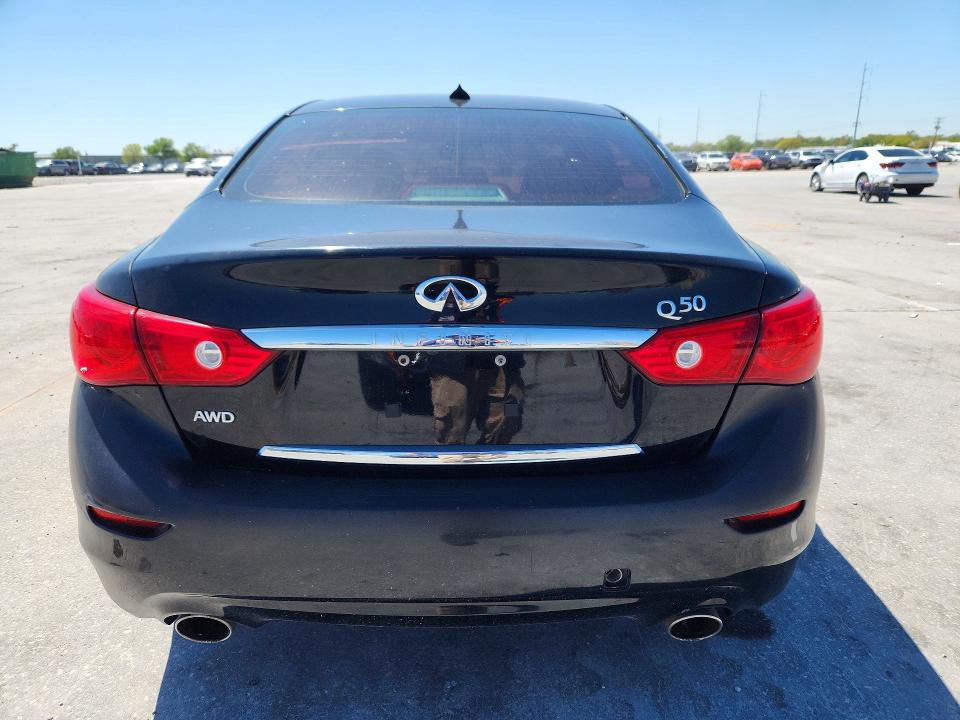 Продажа на аукционе авто 2014 Infiniti Q50, vin: JN1BV7ARXEM684221, номер лота: 46855106