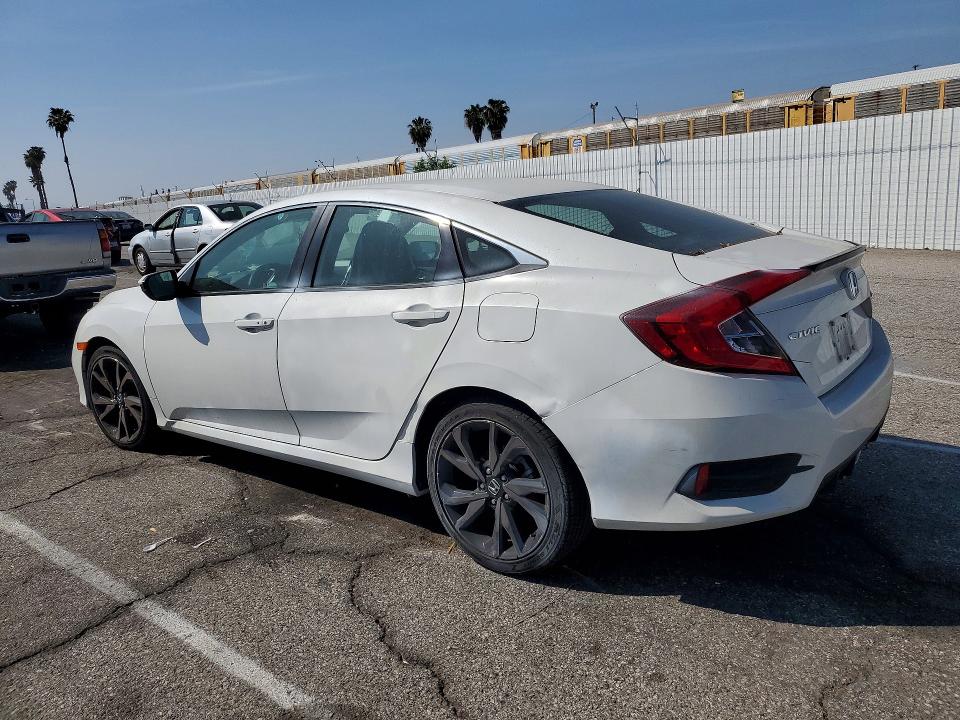 47124836 :رقم المزاد ، 2HGFC2F86MH517980 vin ، 2021 Honda Civic مزاد بيع