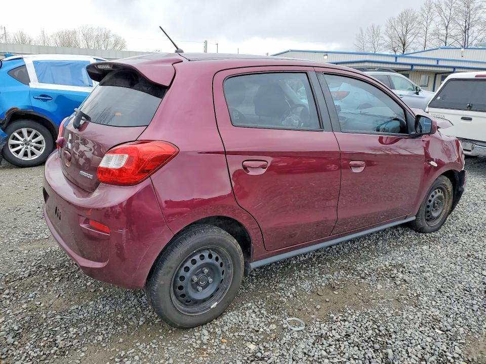 2019 Mitsubishi Mirage მანქანა იყიდება აუქციონზე, vin: ML32A3HJ5KH009403, აუქციონის ნომერი: 41952506