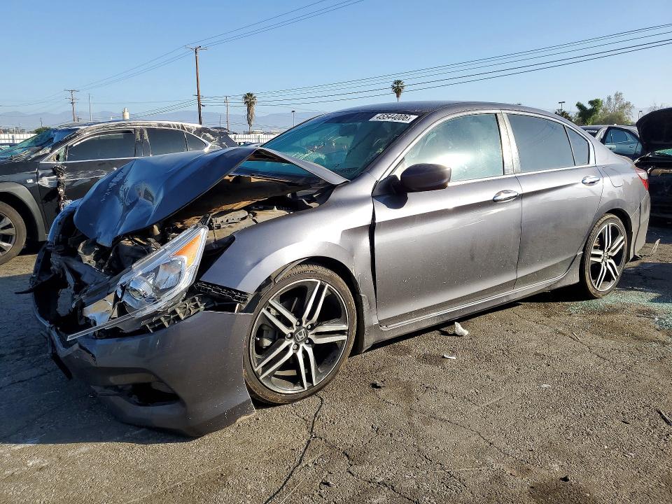 45544006 :رقم المزاد ، 1HGCR2F56HA122922 vin ، 2017 Honda Accord مزاد بيع