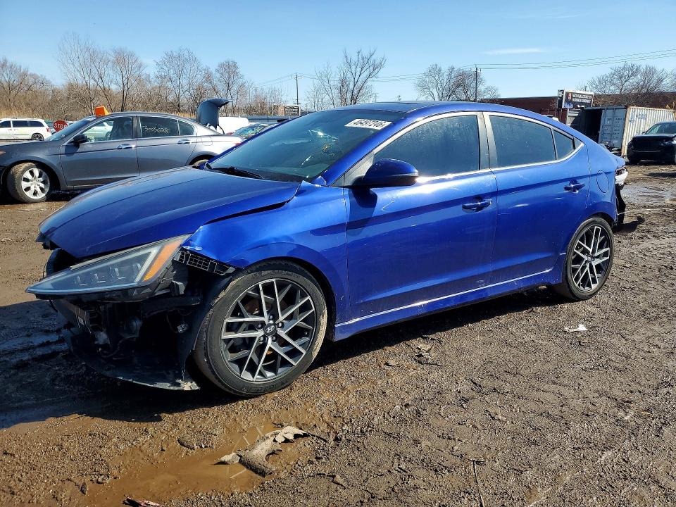 Продажа на аукционе авто 2020 Hyundai Elantra, vin: KMHD04LB4LU074035, номер лота: 46497246