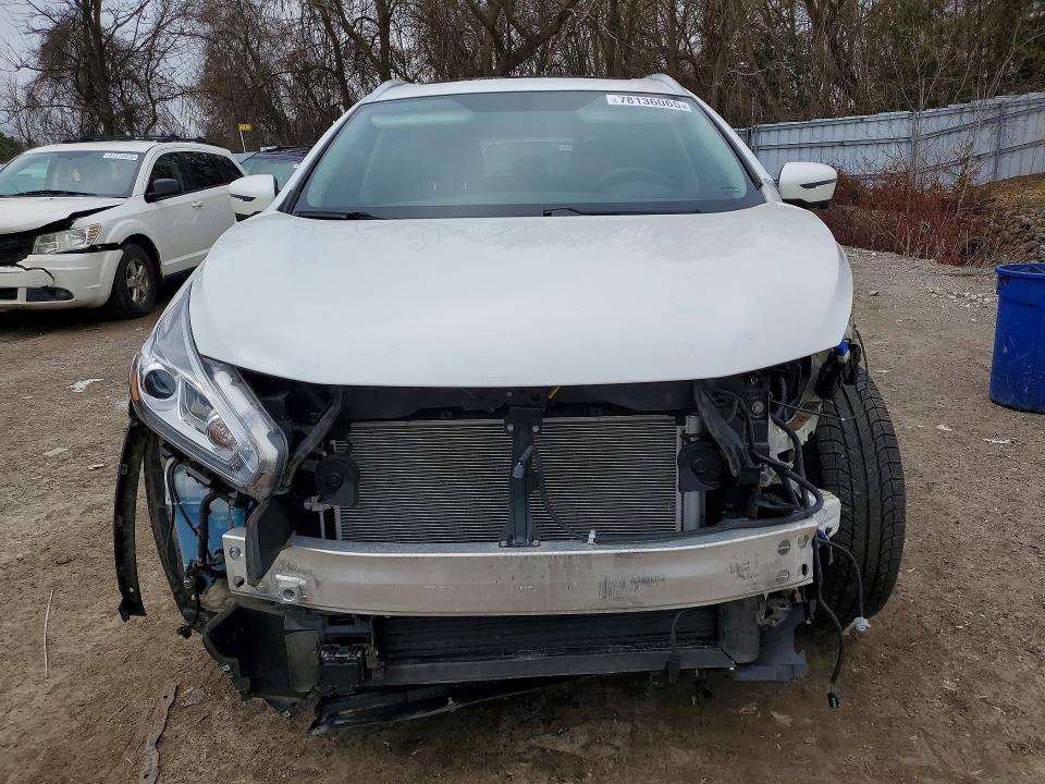 78136065 :رقم المزاد ، 5N1AZ2MH3HN123534 vin ، 2017 Nissan Murano مزاد بيع