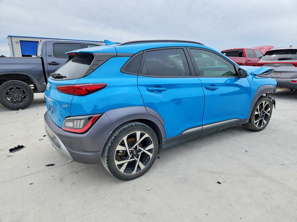 2022 Hyundai Kona მანქანა იყიდება აუქციონზე, vin: KM8K53A38NU770799, აუქციონის ნომერი: 45828836