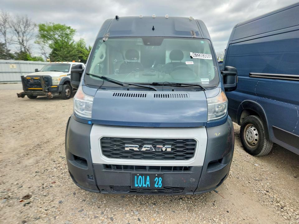 Продажа на аукционе авто 2021 Ram Promaster 3500, vin: 3C6MRVJG3ME586293, номер лота: 47230306