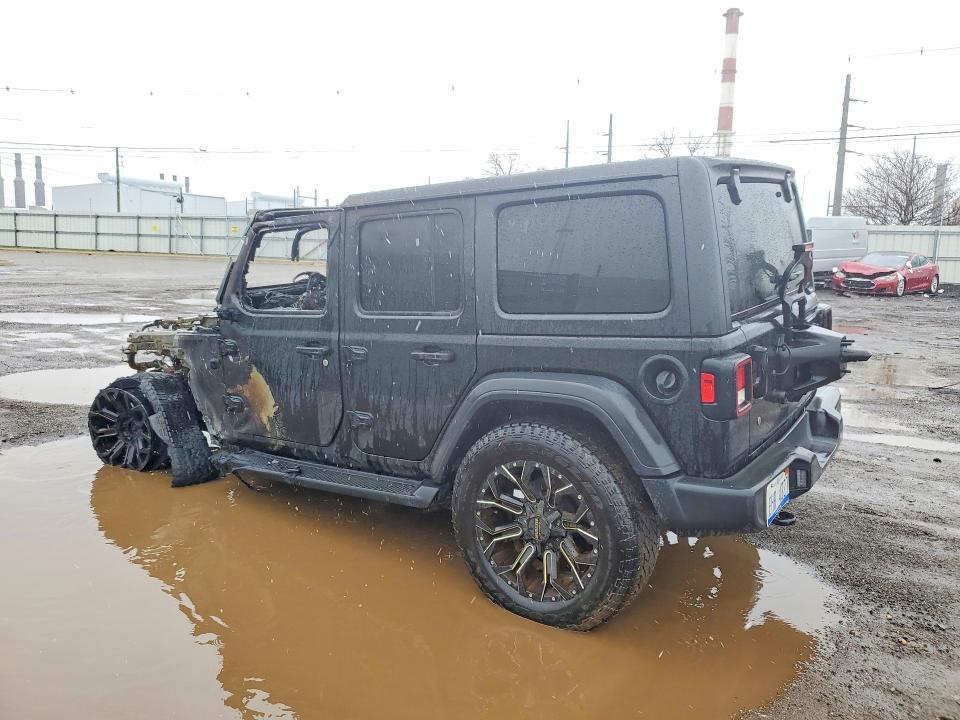 Auction sale of the 2019 Jeep Wrangler Unlimited, vin: 1C4HJXDN6KW588811, lot number: 46014436