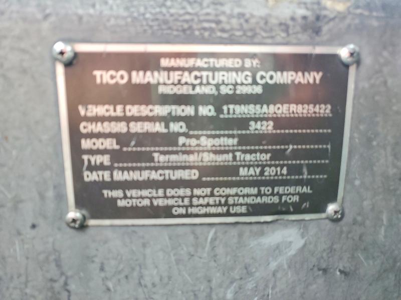 Продаж на аукціоні авто 2014 Tico Prospotter, vin: 1T9NS5A8QER825422, номер лоту: 46203396