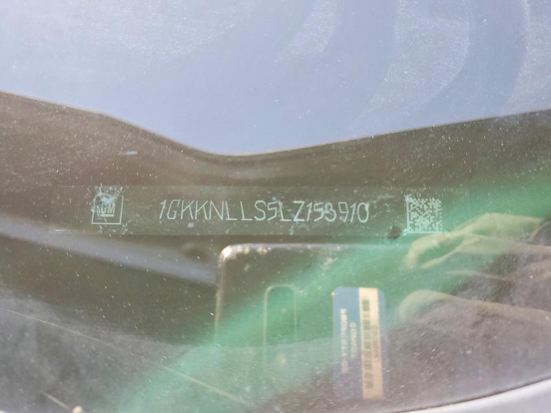 46755796 :رقم المزاد ، 1GKKNLLS5LZ153910 vin ، 2020 Gmc Acadia مزاد بيع