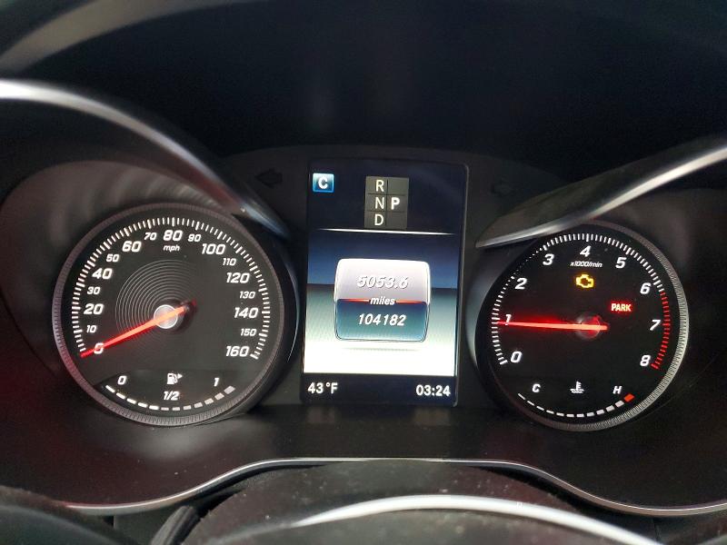 2018 Mercedes-benz C მანქანა იყიდება აუქციონზე, vin: 55SWF4KB5JU282572, აუქციონის ნომერი: 79804305