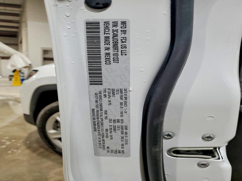 79671275 :رقم المزاد ، 3C4NJDBN8RT101337 vin ، 2024 Jeep Compass مزاد بيع