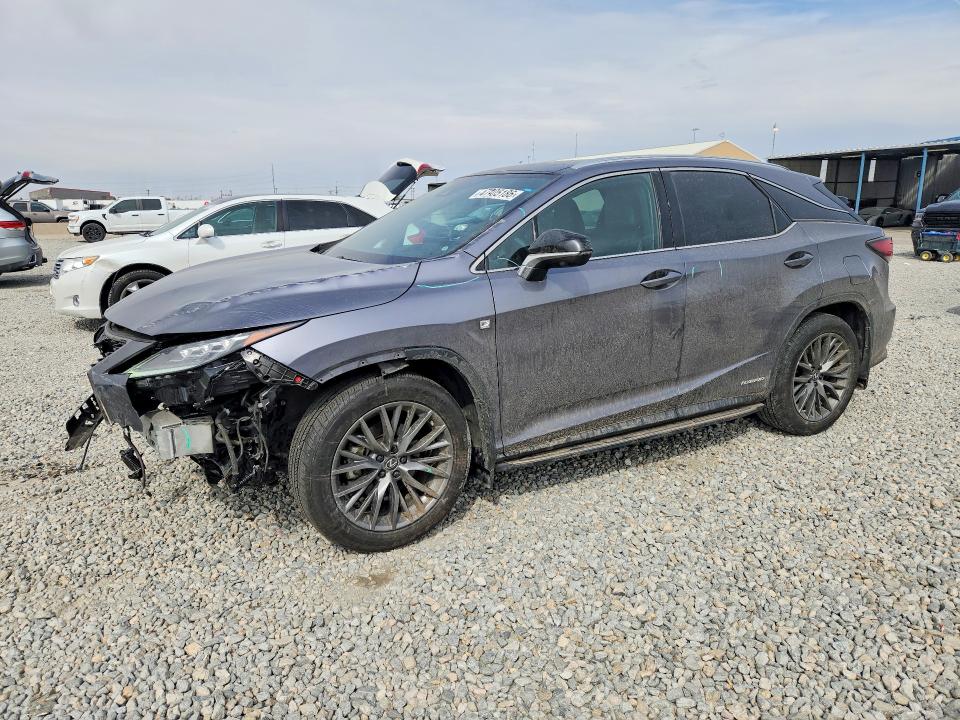 Продаж на аукціоні авто 2022 Lexus Rx 450h, vin: 2T2YGMDA8NC082934, номер лоту: 47405186