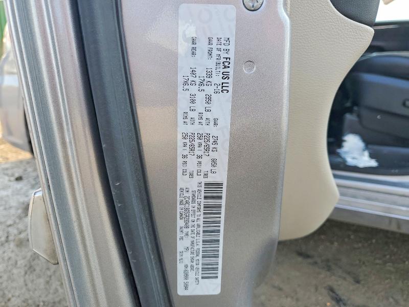 Aukcja sprzedaży 2016 Chrysler Town & Country, vin: 2C4RC1BG5GR293408, numer aukcji: 47622326