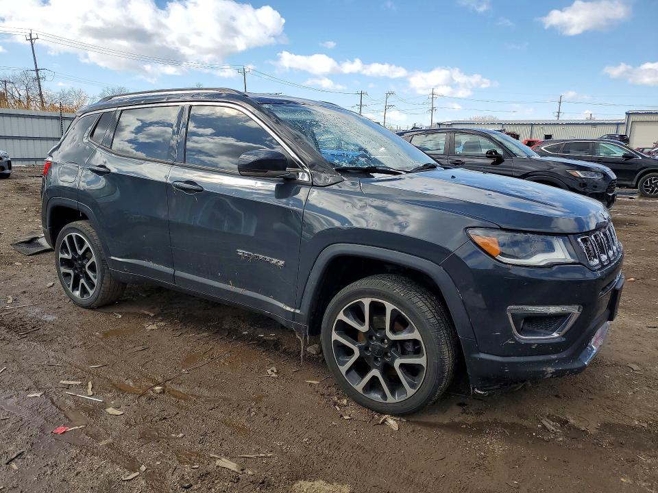 2018 Jeep Compass მანქანა იყიდება აუქციონზე, vin: 3C4NJDCB8JT163653, აუქციონის ნომერი: 46094376