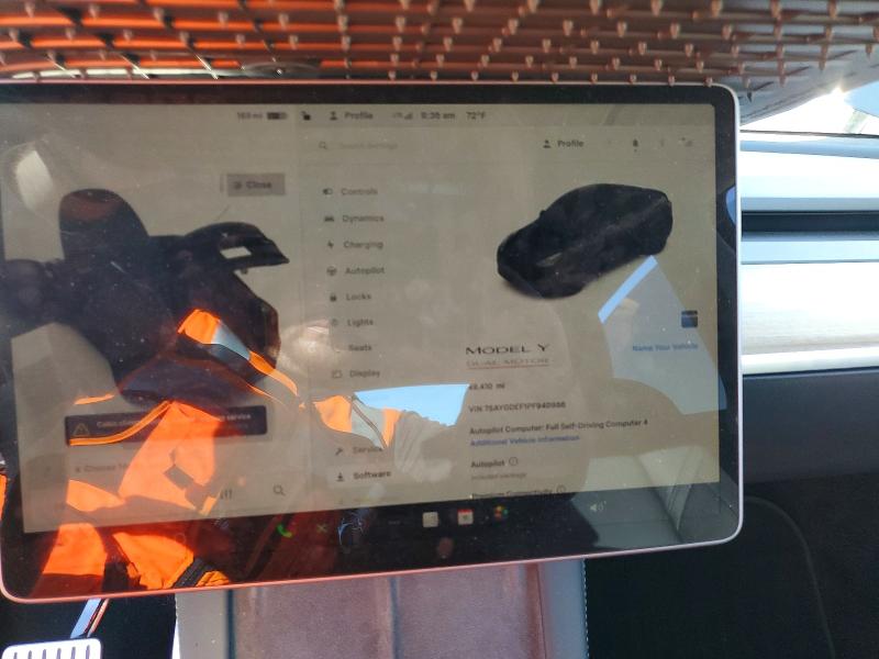 Aukcja sprzedaży 2023 Tesla Model Y, vin: 7SAYGDEF1PF940986, numer aukcji: 45633486