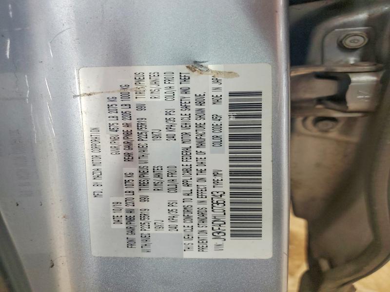 2020 Mazda Cx-5 მანქანა იყიდება აუქციონზე, vin: JM3KFADM1L0736743, აუქციონის ნომერი: 45462376