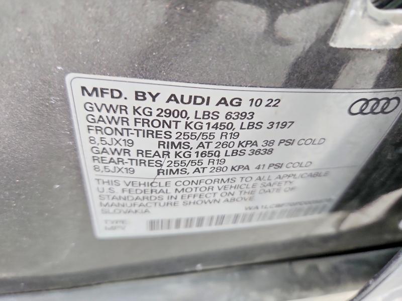 Aukcja sprzedaży 2023 Audi Q7, vin: WA1LCBF70PD005670, numer aukcji: 47723966