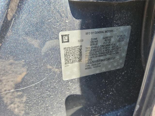 Aukcja sprzedaży 2019 Chevrolet Malibu, vin: 1G1ZD5ST6KF185132, numer aukcji: 46019196
