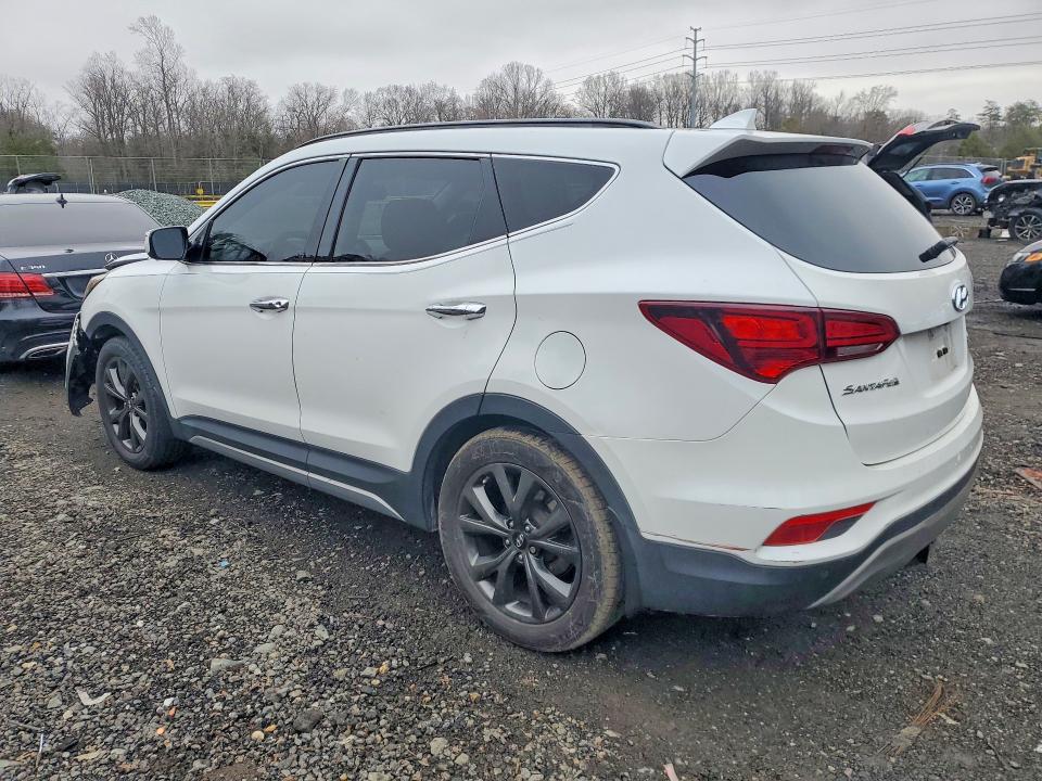 2018 Hyundai Santa Fe Sport მანქანა იყიდება აუქციონზე, vin: 5XYZWDLA2JG513330, აუქციონის ნომერი: 79940105