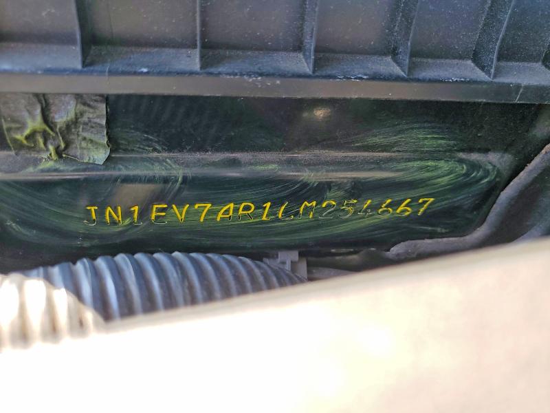 75205055 :رقم المزاد ، JN1EV7AR1LM254667 vin ، 2021 Infiniti Q50 مزاد بيع