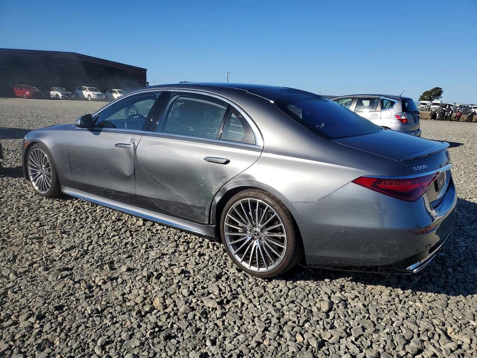 2022 Mercedes-benz S მანქანა იყიდება აუქციონზე, vin: W1K6G6DB0NA120604, აუქციონის ნომერი: 79316605