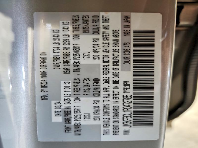 Aukcja sprzedaży 2024 Mazda Cx-5, vin: JM3KFBCL1R0472785, numer aukcji: 46431646