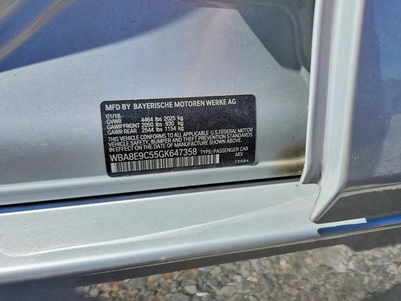 Продажа на аукционе авто 2016 Bmw 328, vin: WBA8E9C55GK647358, номер лота: 46638556