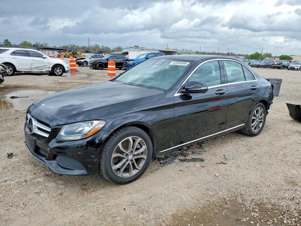 2017 Mercedes-benz C მანქანა იყიდება აუქციონზე, vin: 55SWF4KB4HU203127, აუქციონის ნომერი: 42056566