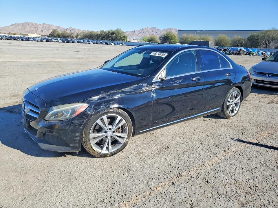 46724926 :رقم المزاد ، 55SWF4JB8FU067664 vin ، 2015 Mercedes-benz C مزاد بيع