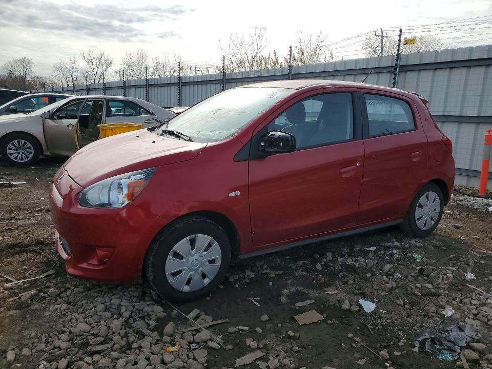 47351086 :رقم المزاد ، ML32A3HJ8FH042790 vin ، 2015 Mitsubishi Mirage مزاد بيع