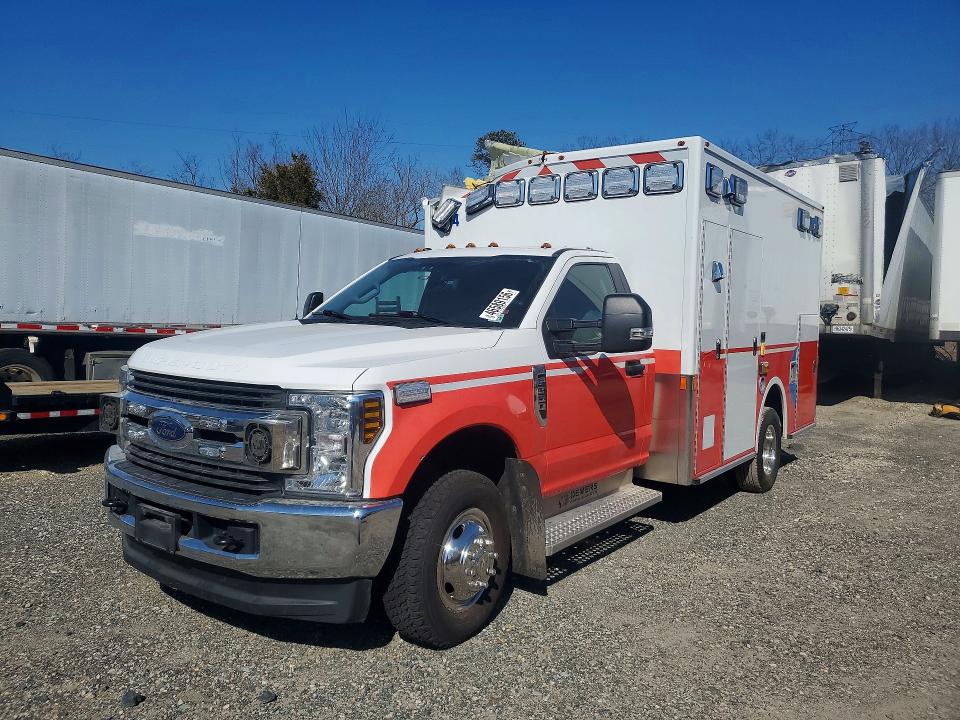 2019 Ford F350 მანქანა იყიდება აუქციონზე, vin: 1FDRF3HT3KEE59434, აუქციონის ნომერი: 46589156