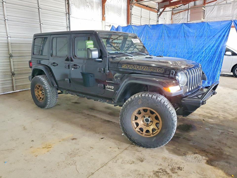2018 Jeep Wrangler Unlimited მანქანა იყიდება აუქციონზე, vin: 1C4HJXEG5JW125590, აუქციონის ნომერი: 48046606