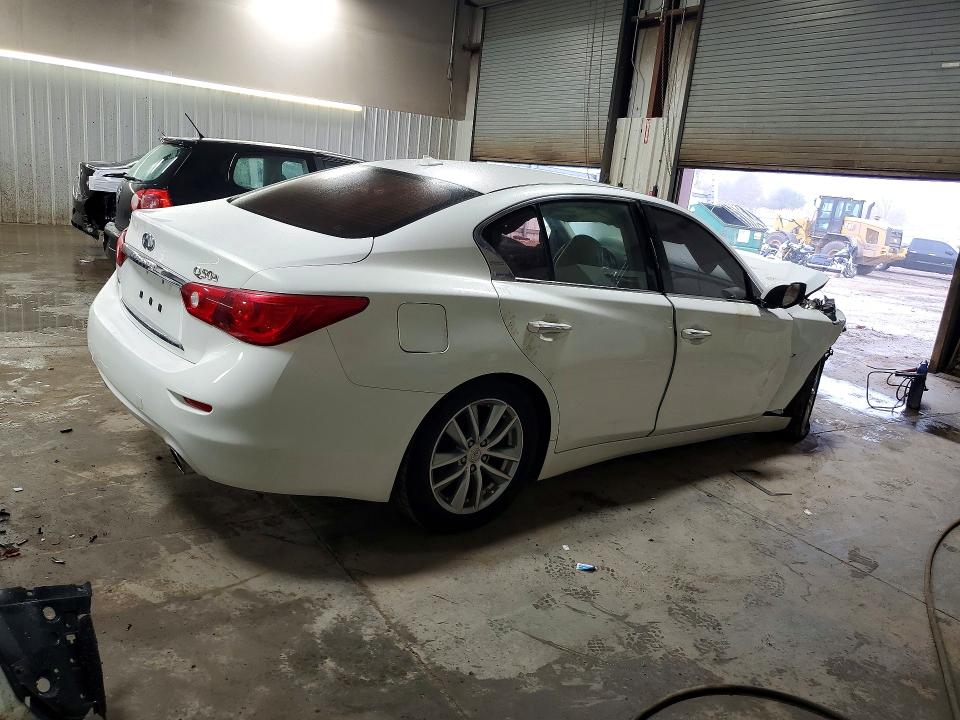 Продаж на аукціоні авто 2014 Infiniti Q50, vin: JN1BV7ARXEM703155, номер лоту: 45515816