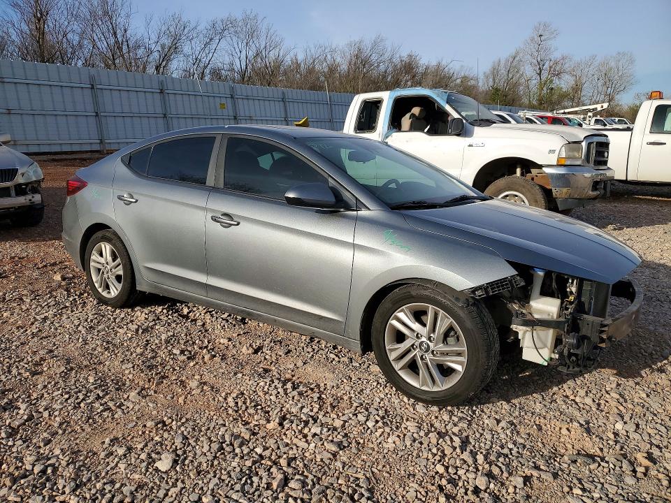 2019 Hyundai Elantra მანქანა იყიდება აუქციონზე, vin: KMHD84LF6KU764654, აუქციონის ნომერი: 45868926