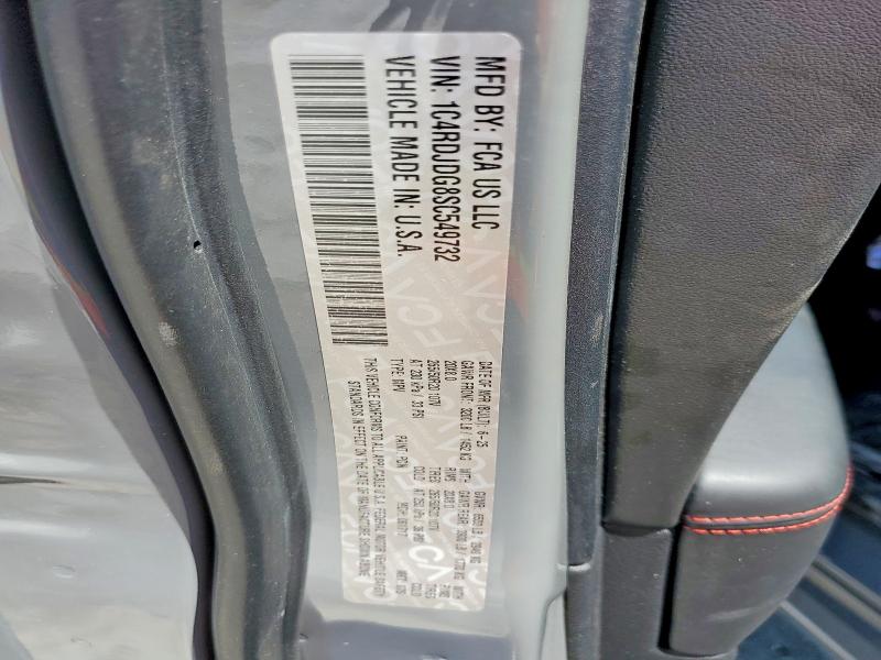 Aukcja sprzedaży 2025 Dodge Durango, vin: 1C4RDJDG8SC549732, numer aukcji: 47214046