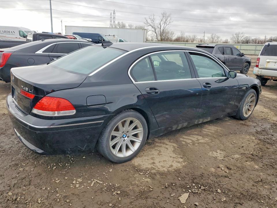 45866066 :رقم المزاد ، WBAGN63545DS58156 vin ، 2005 Bmw 745 مزاد بيع