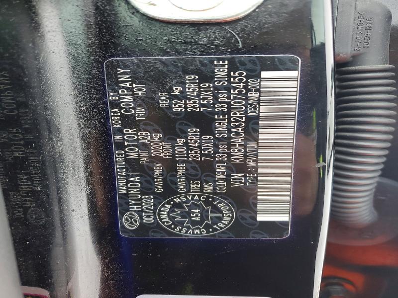 Aukcja sprzedaży 2024 Hyundai Kona, vin: KM8HACA32RU075455, numer aukcji: 46233276