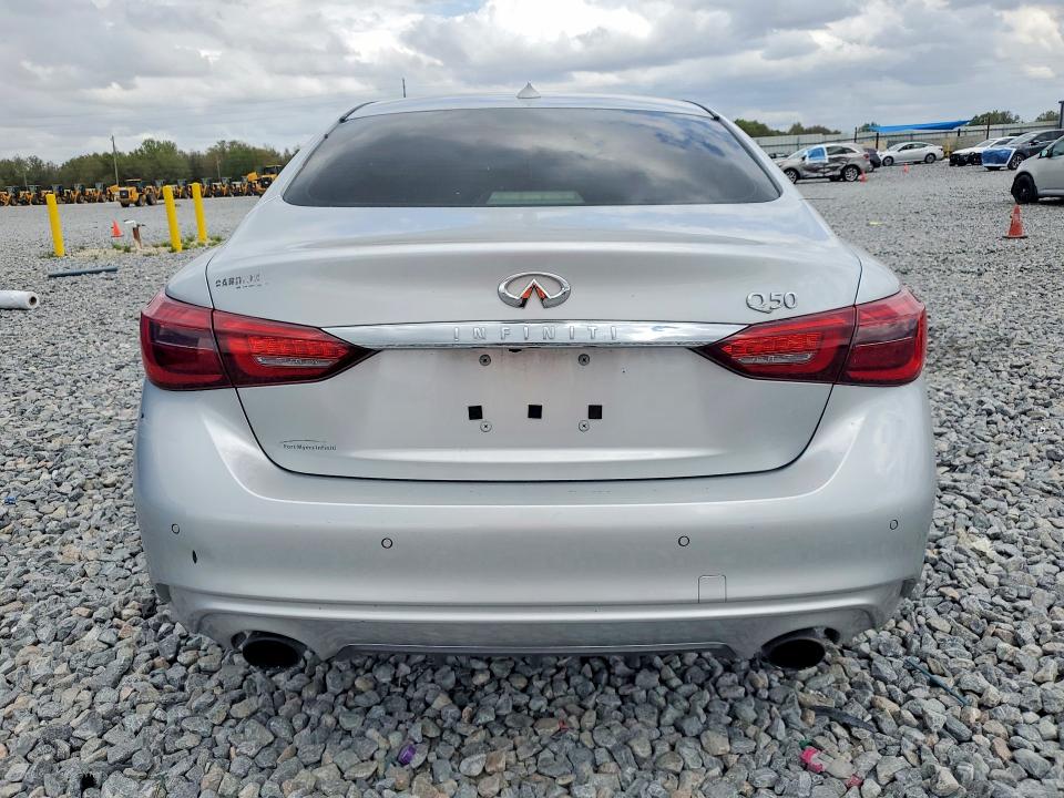 2018 Infiniti Q50 მანქანა იყიდება აუქციონზე, vin: JN1EV7AP0JM350589, აუქციონის ნომერი: 46176806