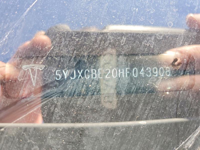 Продажа на аукционе авто 2017 Tesla Model X, vin: 5YJXCBE20HF043908, номер лота: 46468066