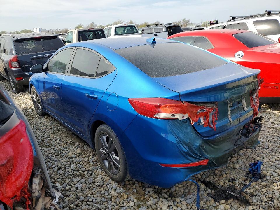 53217466 :رقم المزاد ، KMHD84LF6HU355899 vin ، 2017 Hyundai Elantra مزاد بيع