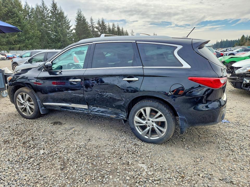 47803396 :رقم المزاد ، 5N1CL0MM4EC519278 vin ، 2014 Infiniti Qx60 Hybrid مزاد بيع