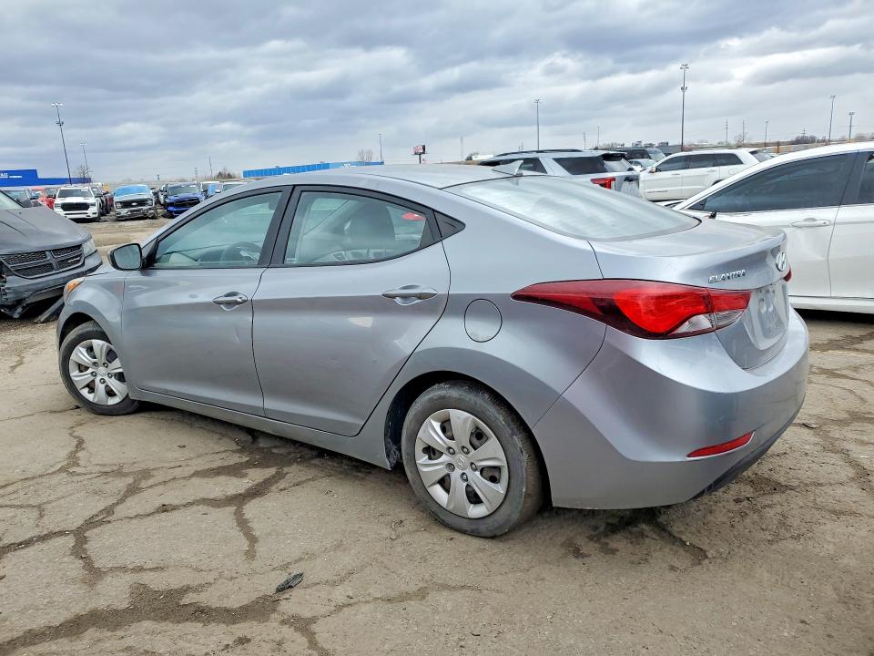 46147546 :رقم المزاد ، 5NPDH4AE1GH736325 vin ، 2016 Hyundai Elantra مزاد بيع
