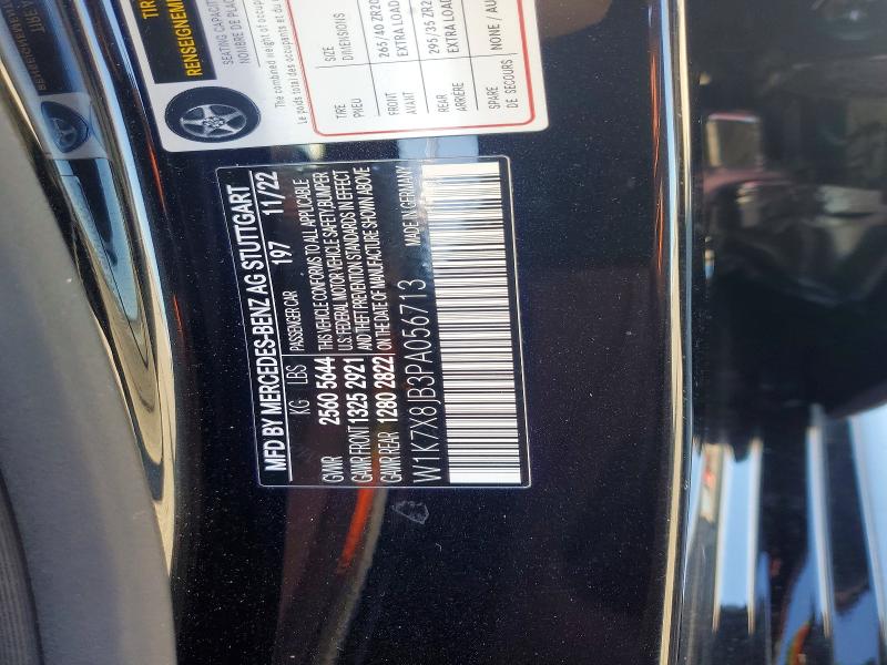79847775 :رقم المزاد ، W1K7X8JB3PA056713 vin ، 2023 Mercedes-benz Amg Gt مزاد بيع