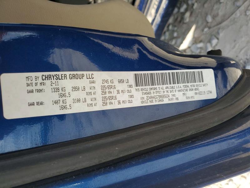 Продаж на аукціоні авто 2011 Dodge Grand Caravan, vin: 2D4RN4DG7BR685634, номер лоту: 47334096